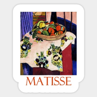 Still Life with Oranges by Henri Matisse Sticker